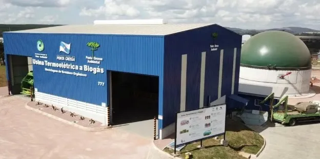 Usina em Ponta Grossa transforma resíduos orgânicos em energia limpa para prédios públicos